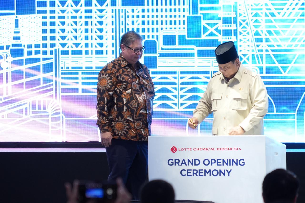 Presiden Prabowo Resmikan PT LCI, Menko Airlangga: Target Ekonomi 8% Bukan Mimpi!