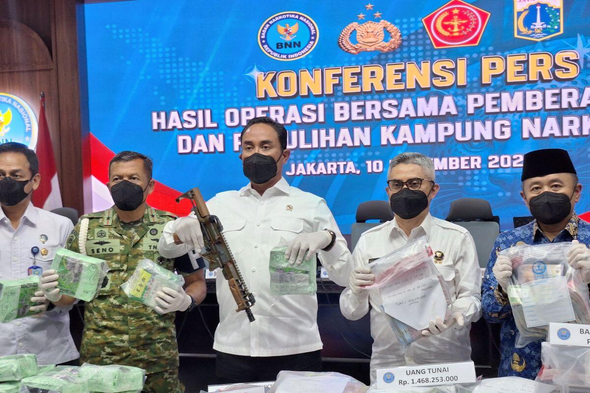 Operasi Besar BNN: Lebih dari Seribu Orang Diciduk Terkait Kasus Narkoba