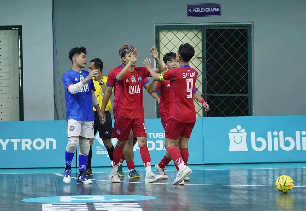 Tumbangkan Sang Tuan Rumah Lewat Laga Dramatis, Mental Juara UNY Tervalidasi