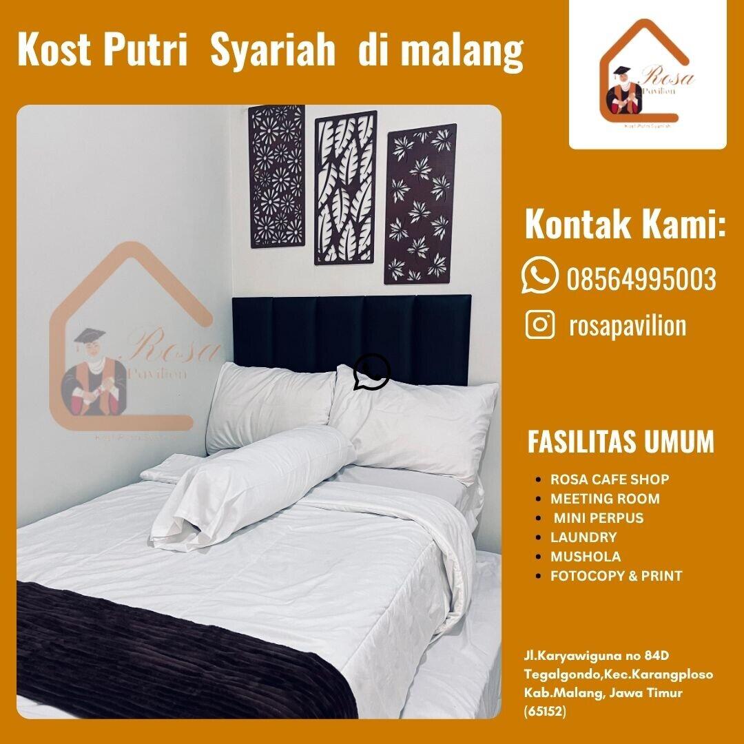 Kost Putri Syariah di malang