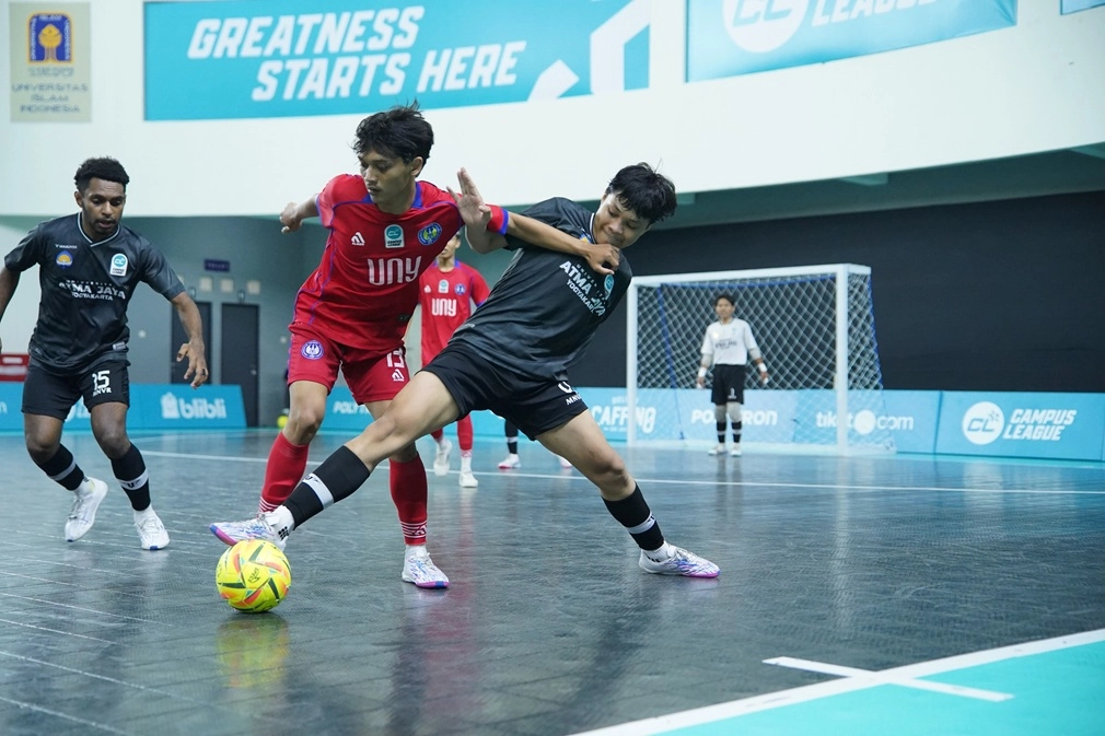 Gak Tersentuh Sejak Awal Kompetisi Hingga Final, Futsal Putra UNY Raih Gelar Juara