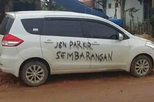 Parkir di Depan Rumah Orang Bisa Dipidana 18 Bulan Penjara dan Denda Rp 1,5 Miliar