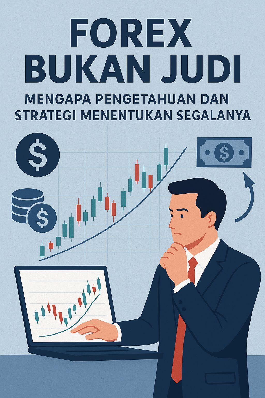 "Forex Bukan Judi: Mengapa Pengetahuan dan Strategi Menentukan Segalanya"