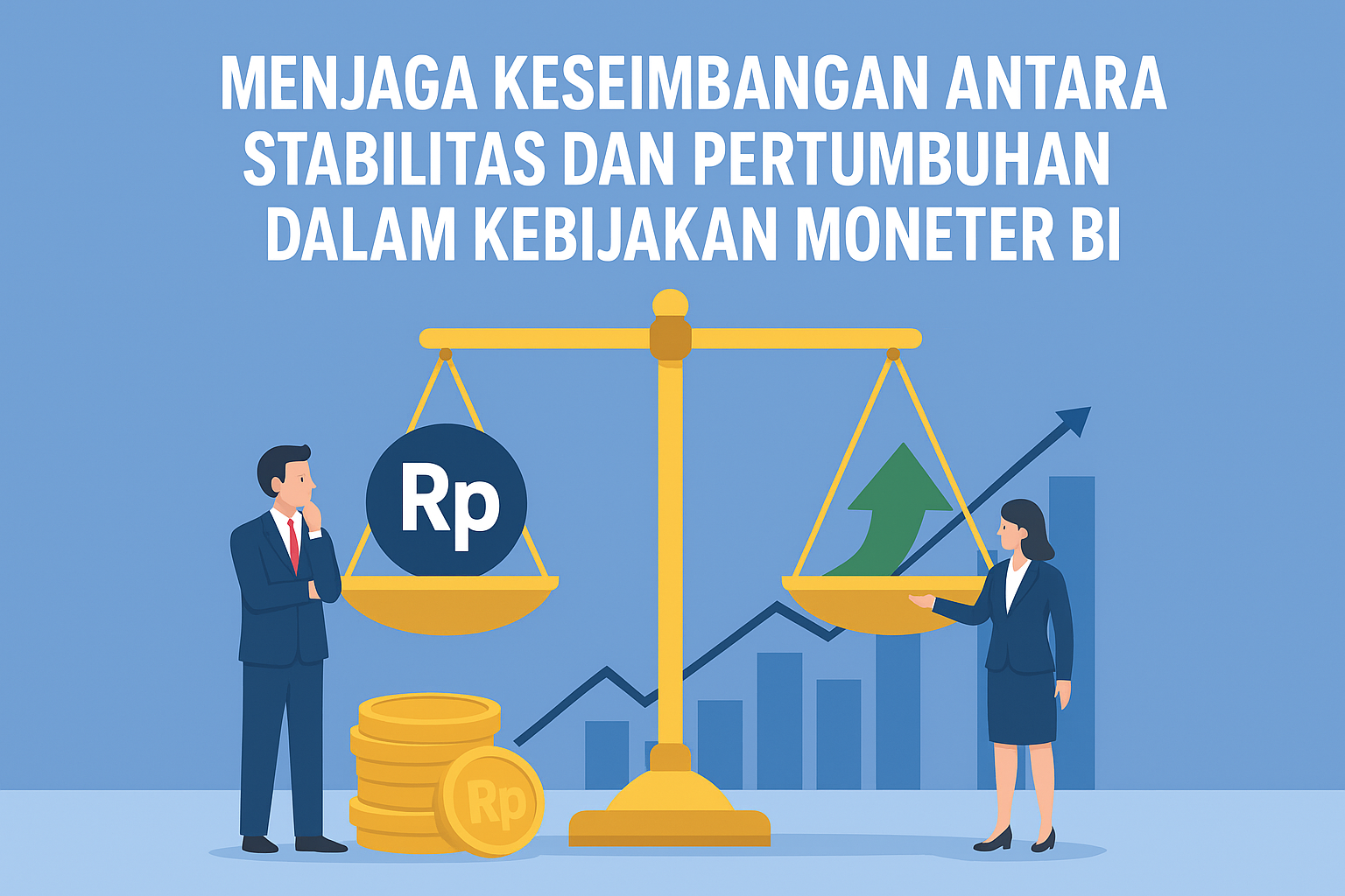 Keseimbangan Antara Stabilitas dan Pertumbuhan dalam Kebijakan Moneter BI &nbsp;