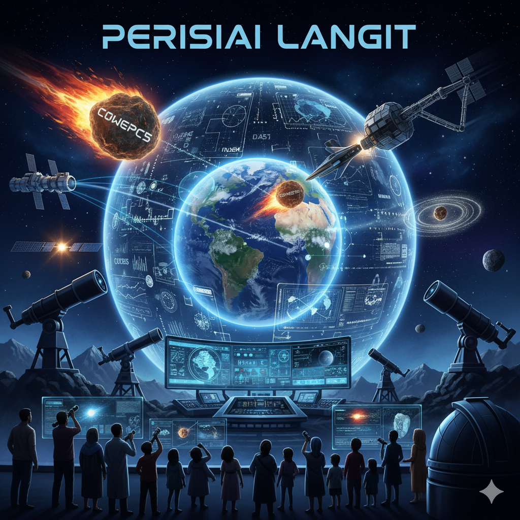 Perisai Langit: Saat Manusia Menulis Ulang Takdirnya di Hadapan Kosmos