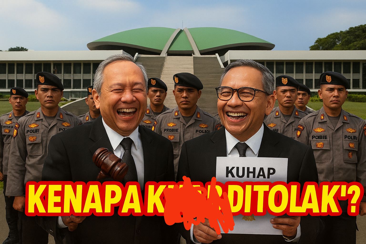 KUHAP Baru Disahkan Diam-Diam? Ada Pasal Aneh?