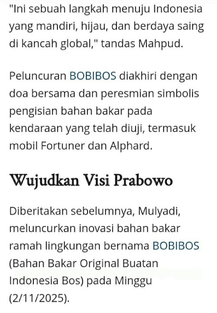 Diminta KDM, Bos Bobibos Lembur Bangun Mesin Portabel, Bisa Olah Bobibos Langsung di