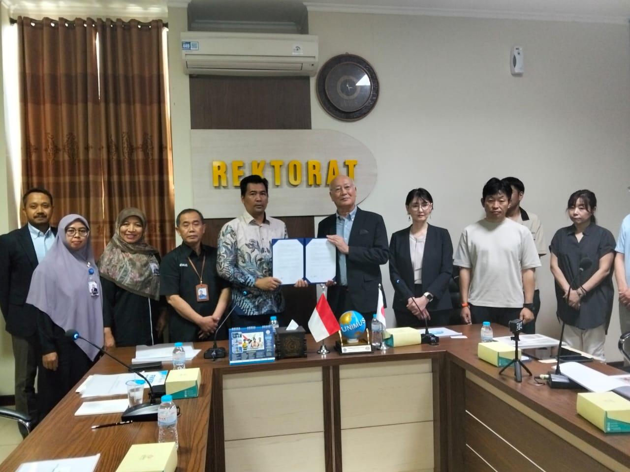 UNIMUS Resmi Jalin Kemitraan Internasional dengan Suenoba Cooperative Fukuoka Jepang 