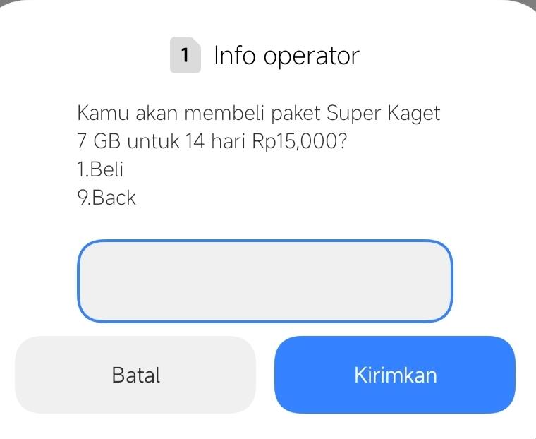 Paketan Provider By.U semakin Berkurang Tapi Harga Tetap Sama