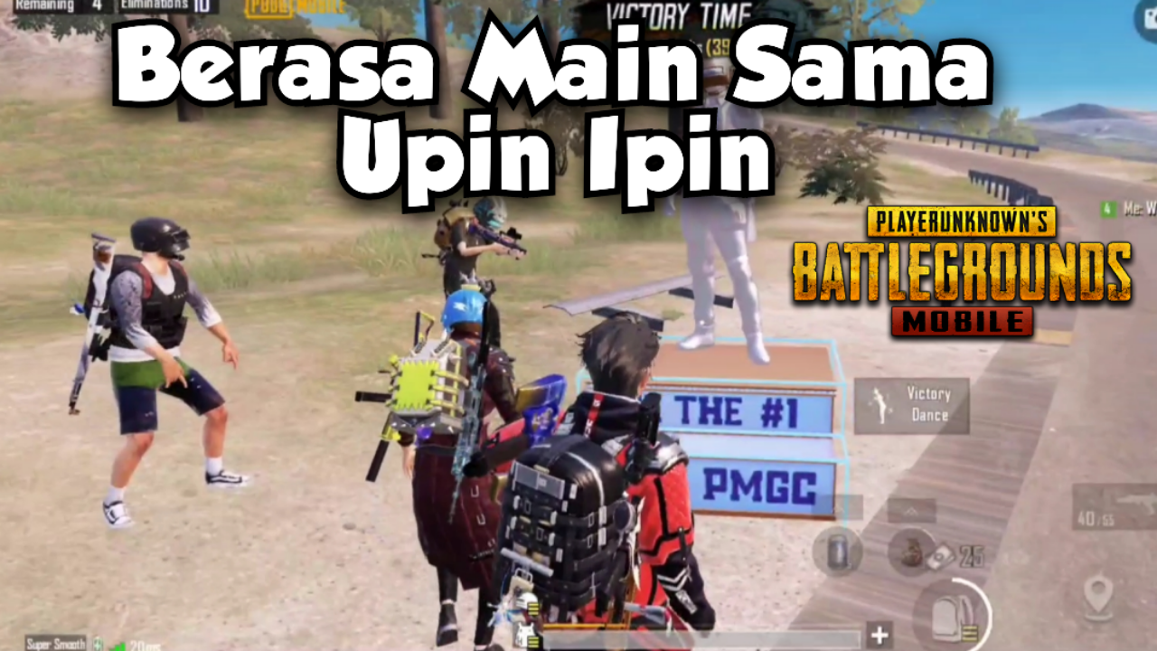 &#91;Video&#93; Berasa Main Sama Upin Ipin - PUBG MOBILE