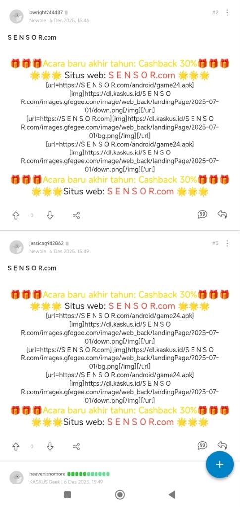 Ga bisa Ngapa2in, Komentar & Bikin Trit Dibatasi