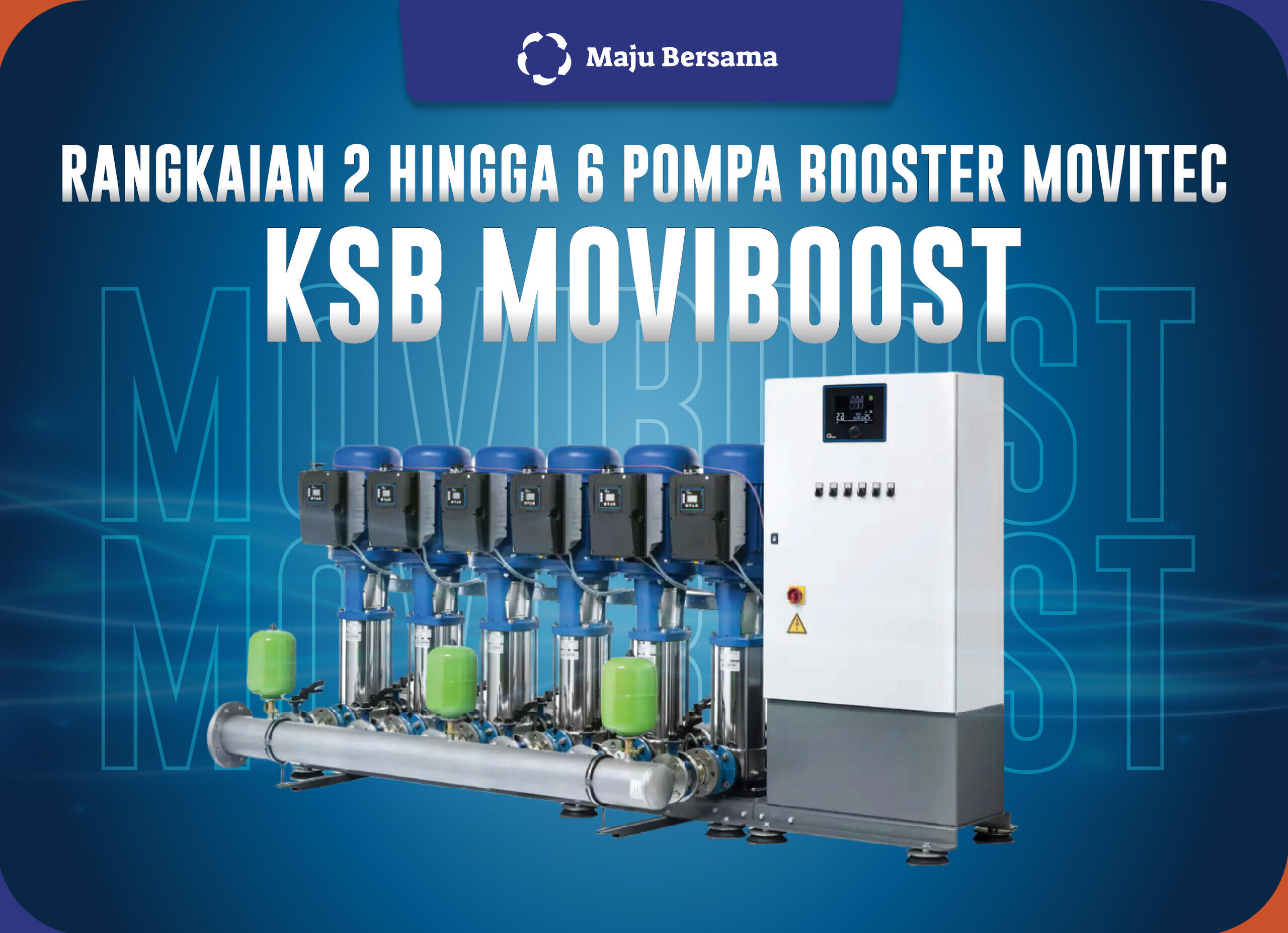 Rekomendasi Pompa Booster untuk building service.