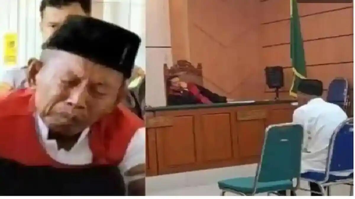 Alasan Kejaksaan Tuntut Kakek 2 Tahun Penjara, Menangis di Sidang Mengaku Mencuri...