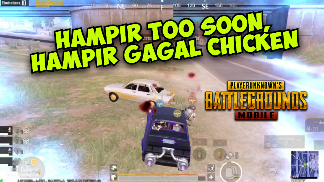 [Video] Hampir Too Soon, Hampir Gagal Chicken - PUBG MOBILE
