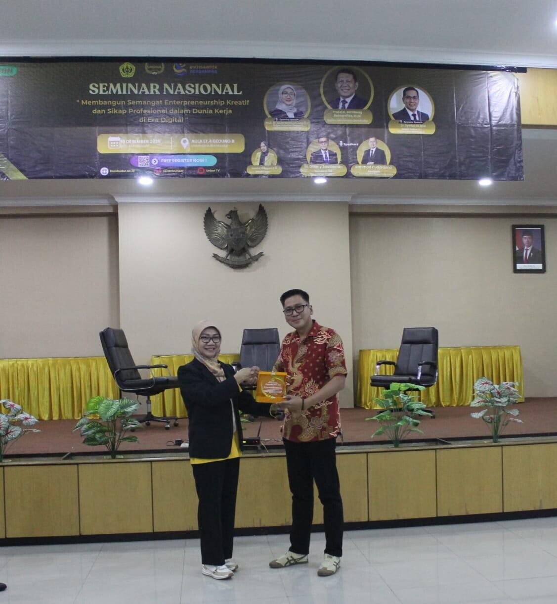 Universitas Borobudur Gelar Seminar Nasional Dorong Semangat Entrepreneurship