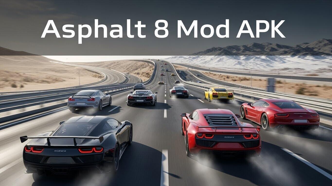 Asphalt 8 Mod APK | High-Speed Racing with Unlimited Freedom 2026