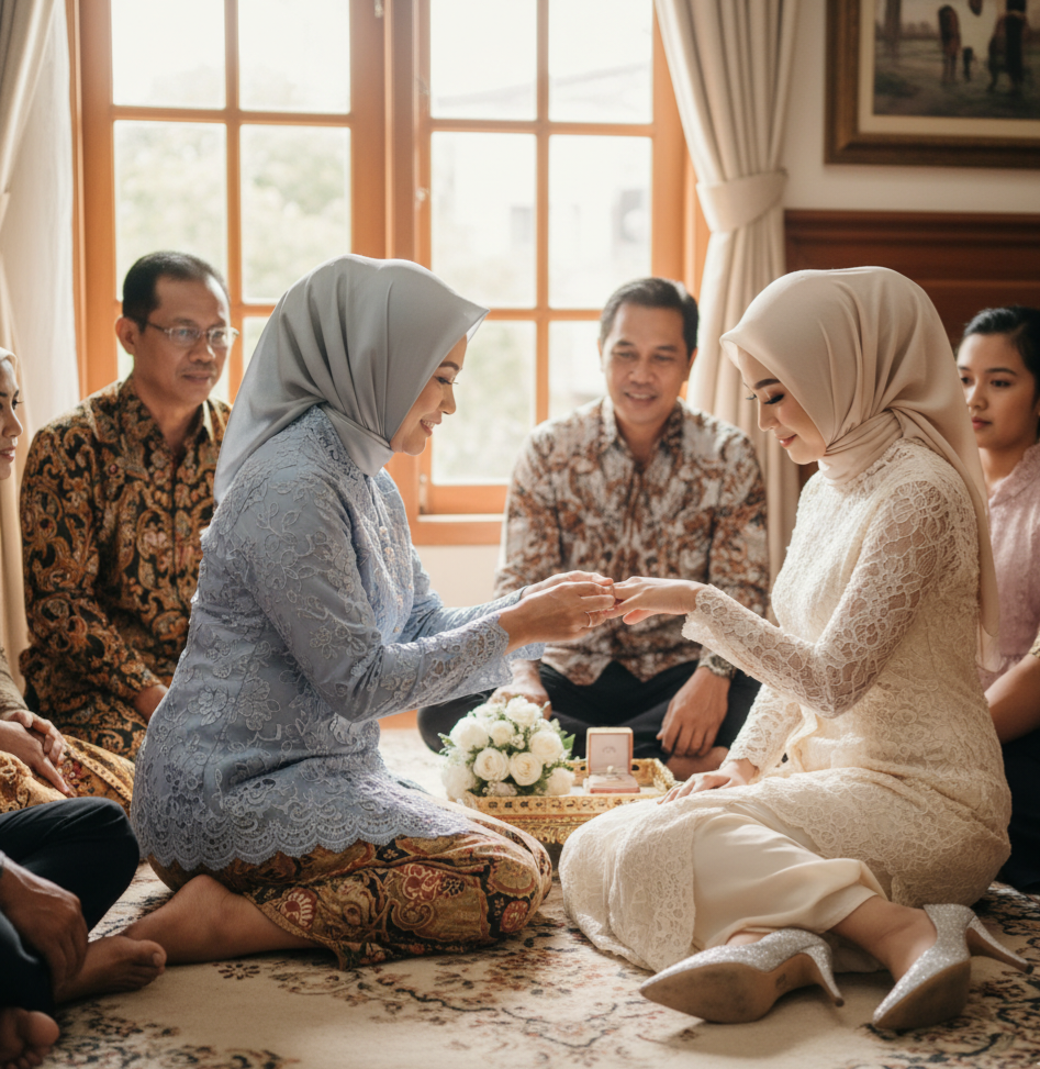 Momen Sakral Lamaran Pernikahan