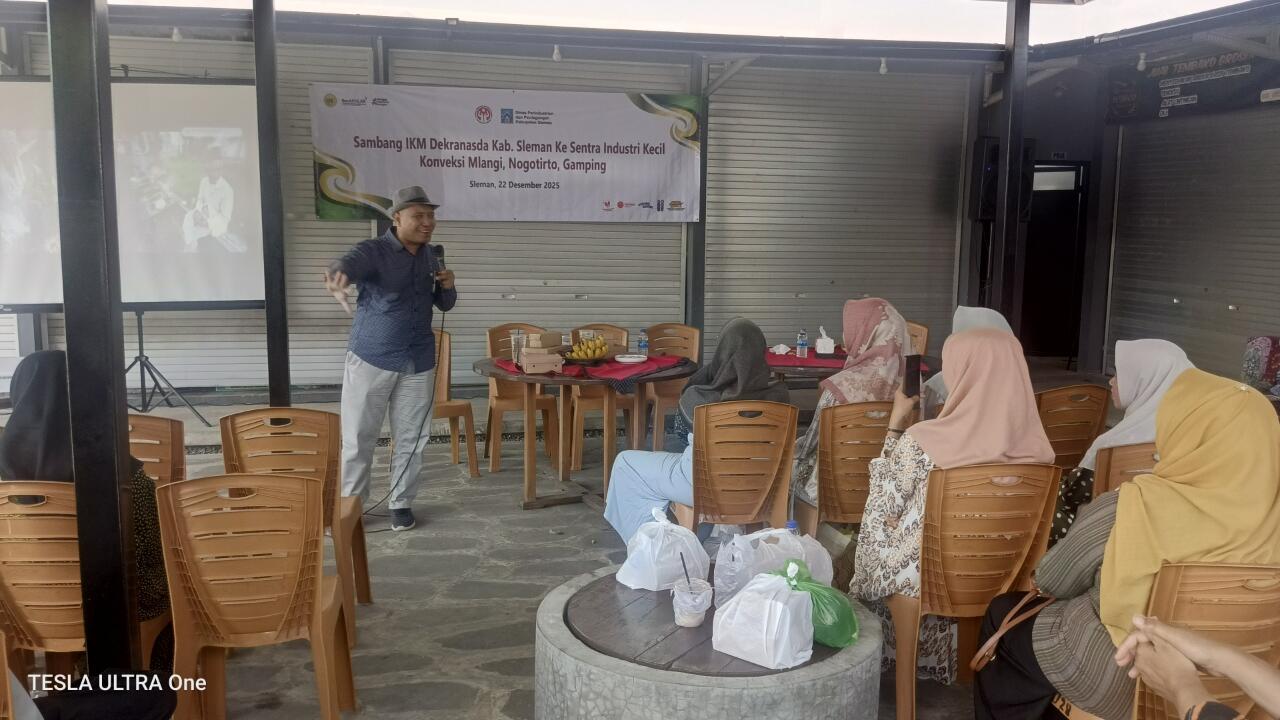 Kegiatan Sambang IKM, Dekranasda Sleman Yogyakarta