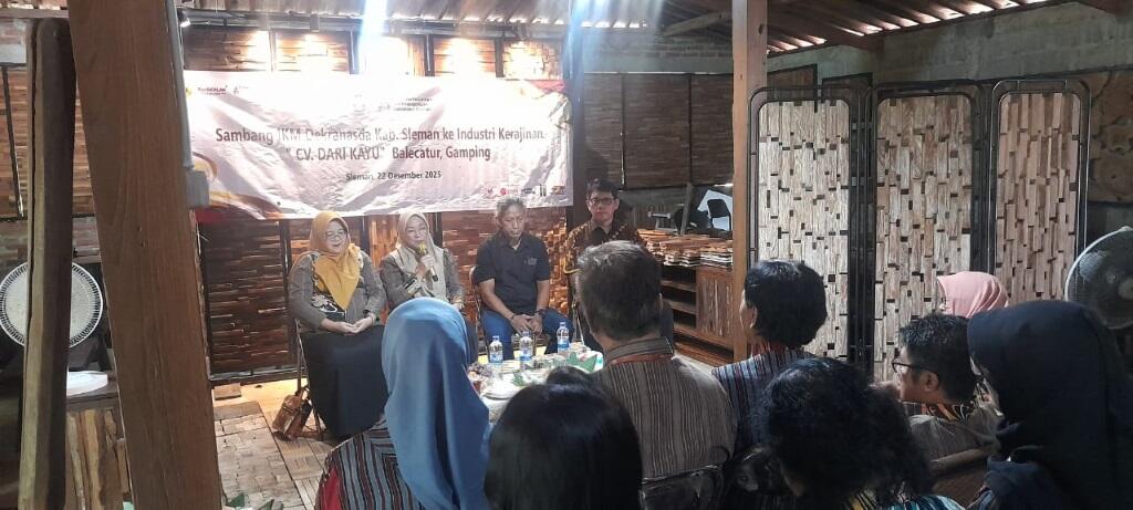 Kegiatan Sambang IKM, Dekranasda Sleman Yogyakarta