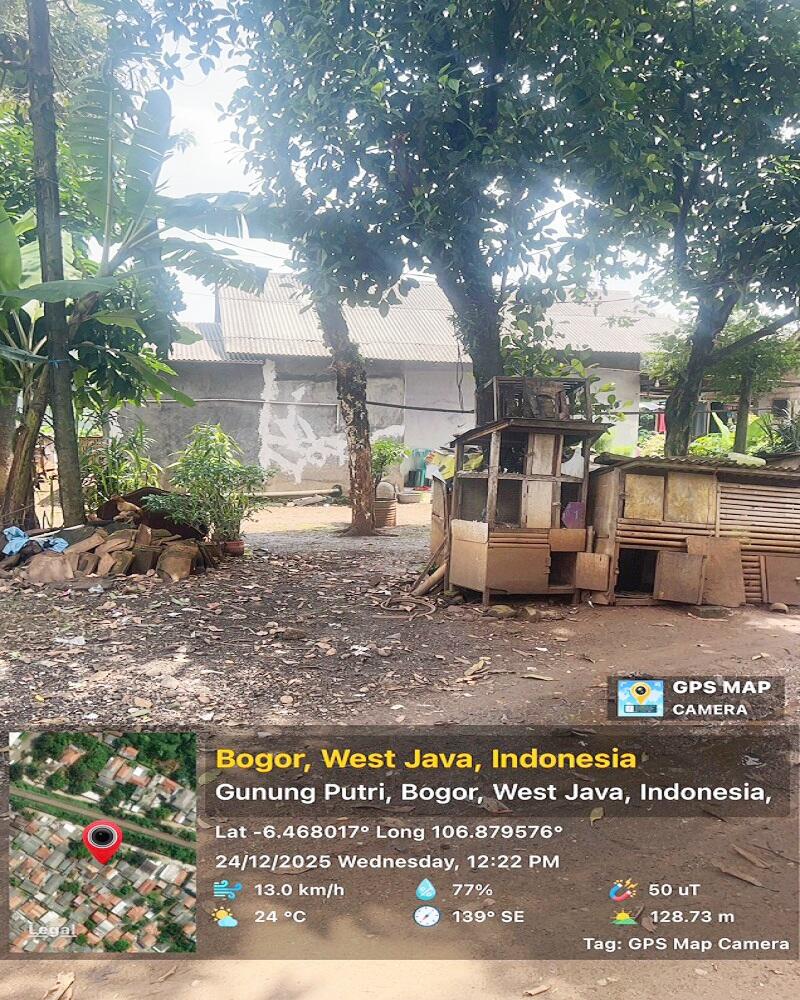 Tanah Dijual Dekat RS Annisa Bogor, Pasar Citeureup, SMAN 1 Cibinong