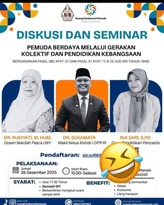 Diskusi Akhir Tahun Ruang Kolaborasi Pemuda Bantul Yogyakarta