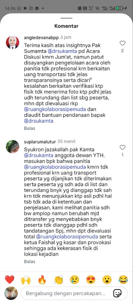 Diskusi Akhir Tahun Ruang Kolaborasi Pemuda Bantul Yogyakarta