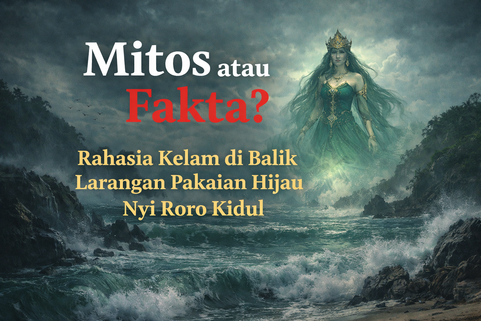 Mitos atau Fakta? Rahasia Kelam di Balik Larangan Pakaian Hijau Nyi Roro Kidul