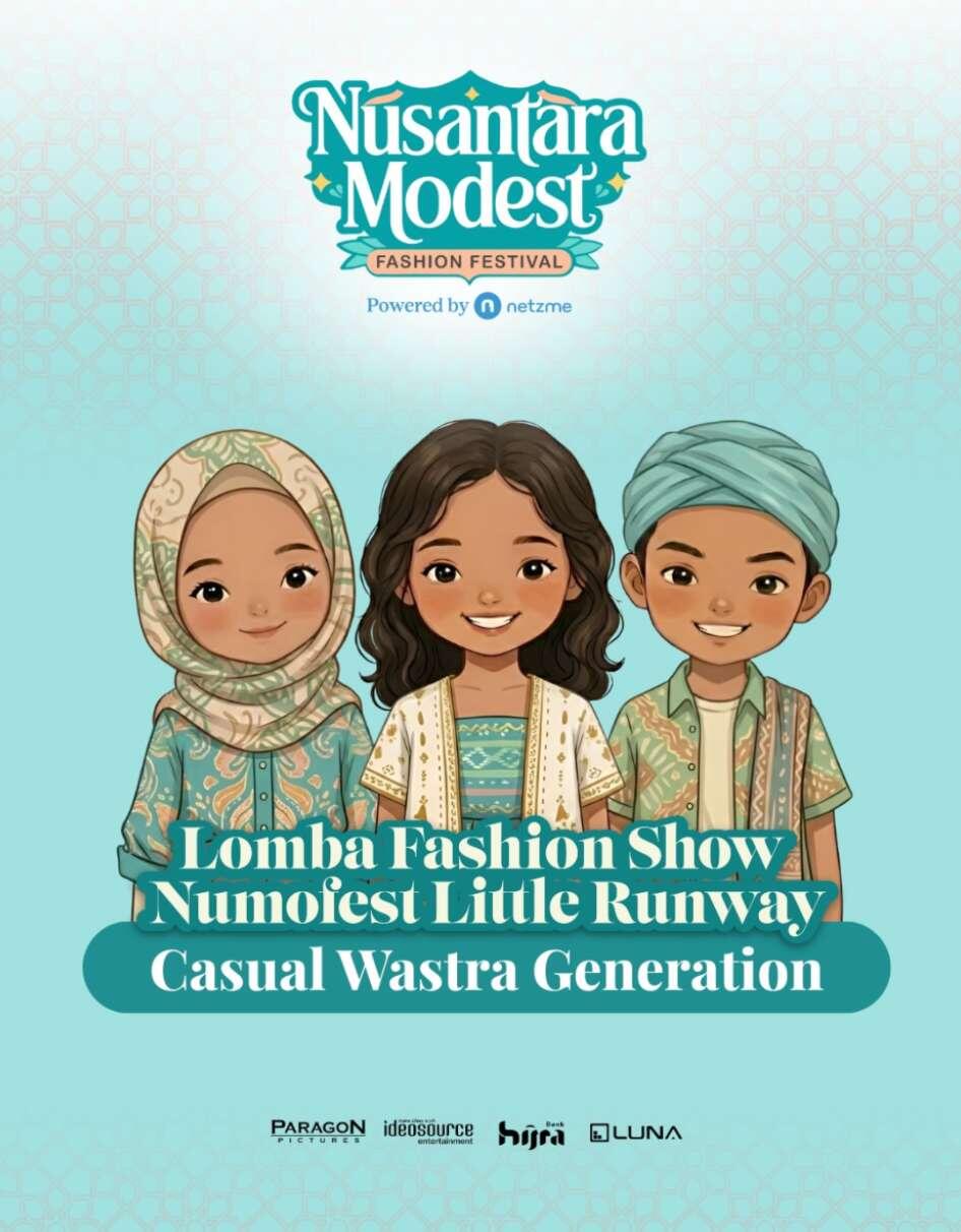 Info Resmi Pendaftaran Lomba Fashion Show Numofest Little Runway 2026
