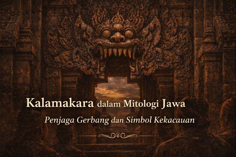 Kalamakara dalam Mitologi Jawa Majapahit, Penjaga Gerbang dan Simbol Kekacauan
