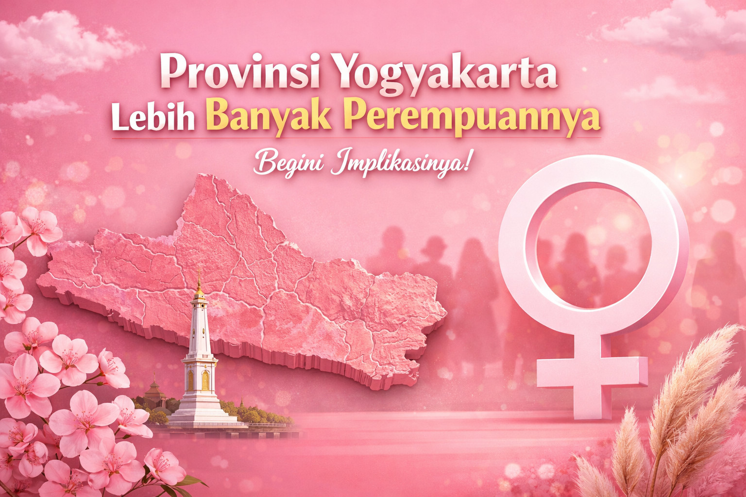 Provinsi Yogyakarta Lebih Banyak Perempuannya, Begini Implikasinya!