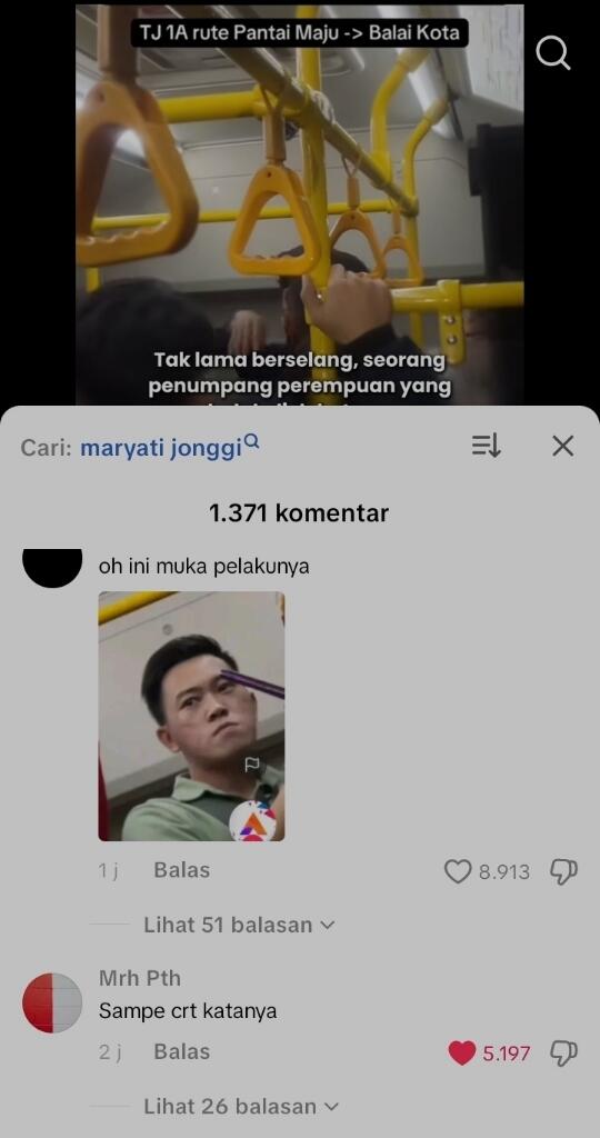 Pria Masturbasi di Bus Transjakarta Ditangkap, Barbuk Cairan Sperma