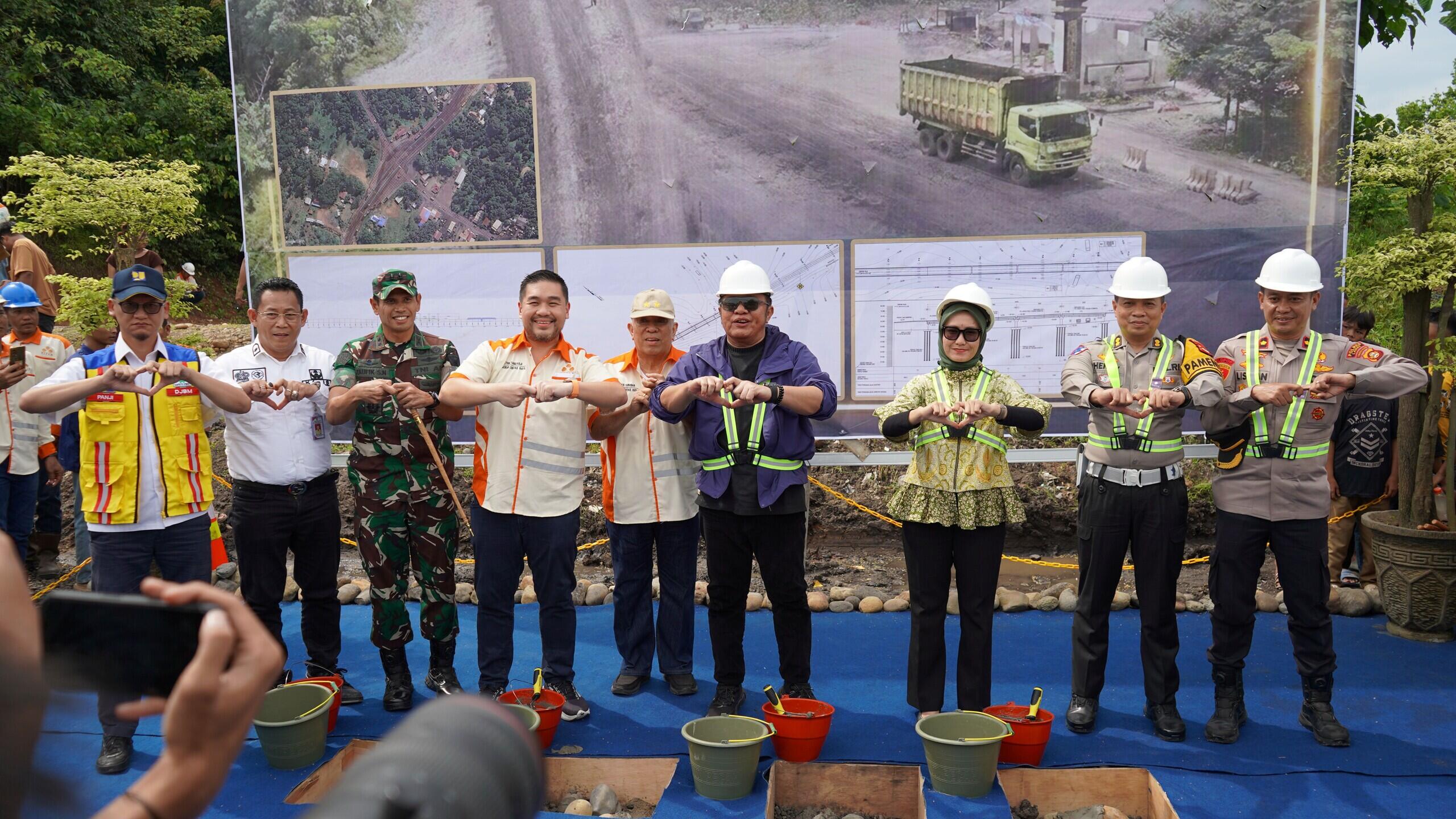Gubernur Sumsel Apresiasi Pembangunan Flyover KM 111 Jalan PT Servo Lintas Raya 