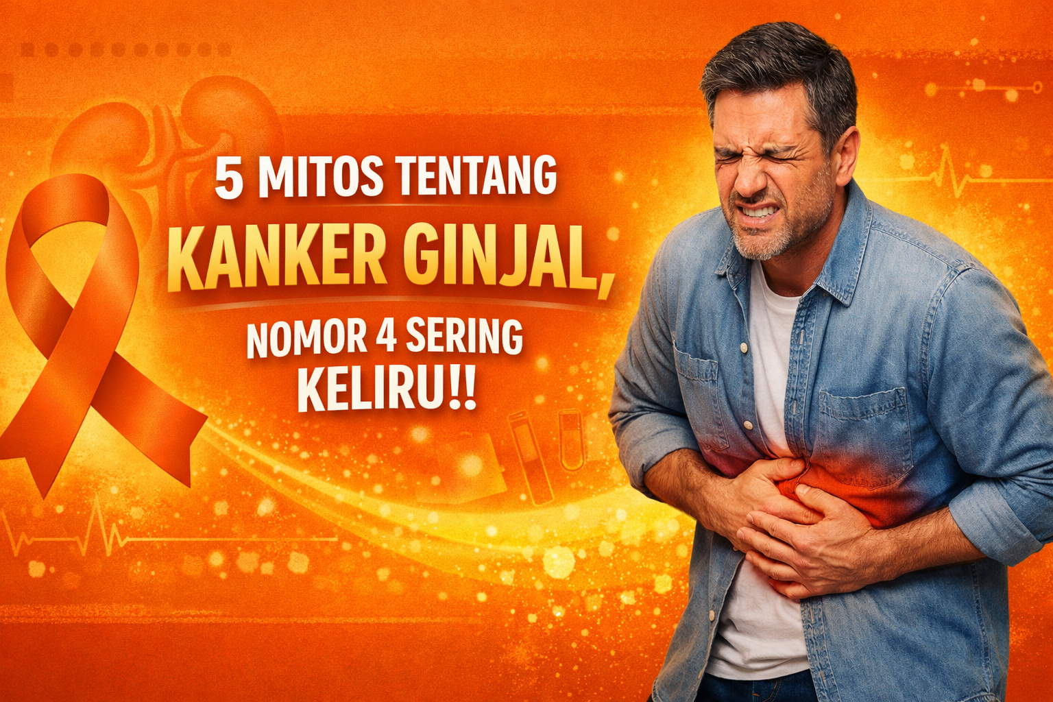 5 Mitos Yang Keliru Tentang Kanker Ginjal, Nomor 4 Sering Keliru!!