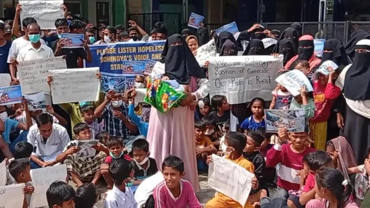 5 Tuntutan Warga Rohingya Menggema di Pekanbaru, Desakan Kebutuhan Hidup Kian Berat