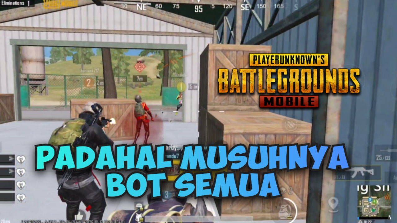 [Video] Padahal Musuhnya Bot Semua - PUBG MOBILE