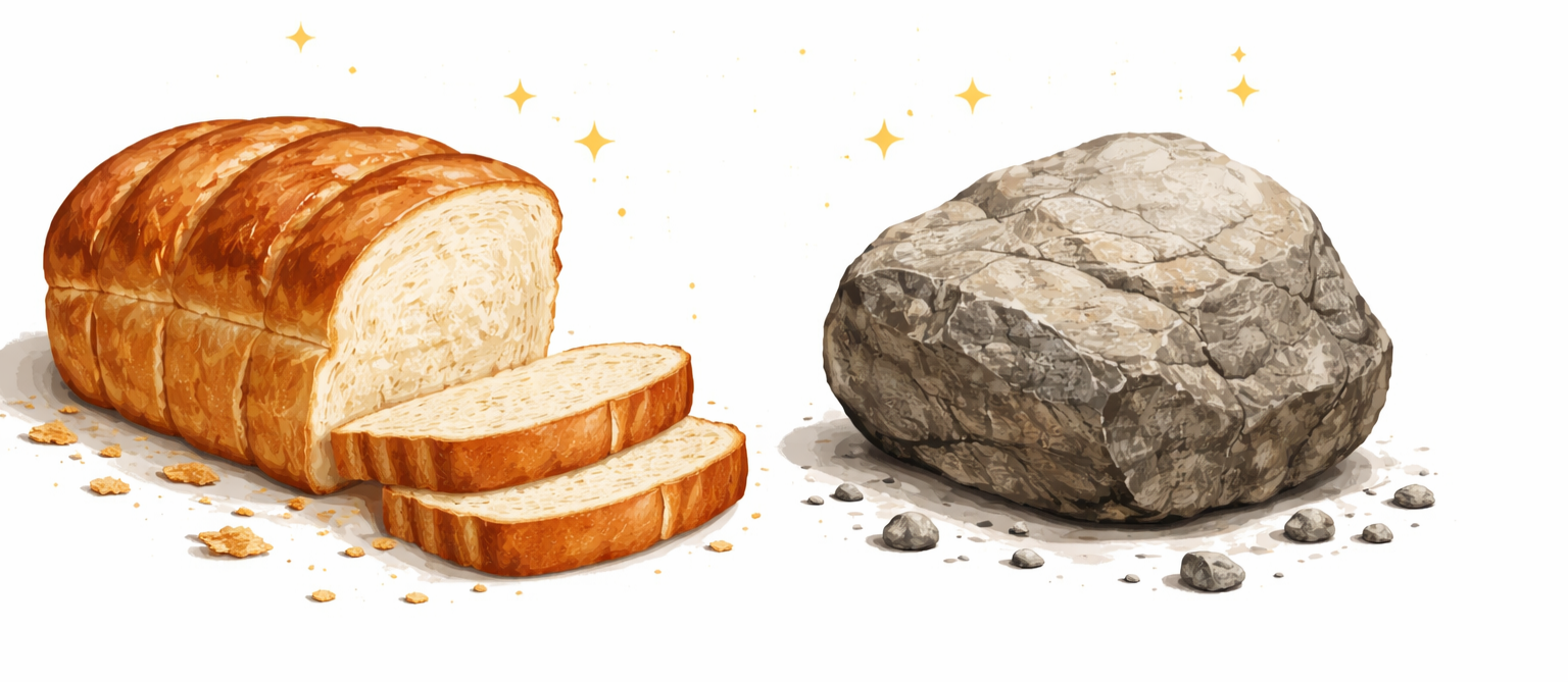 [CERPEN] Batu Menjadi Roti