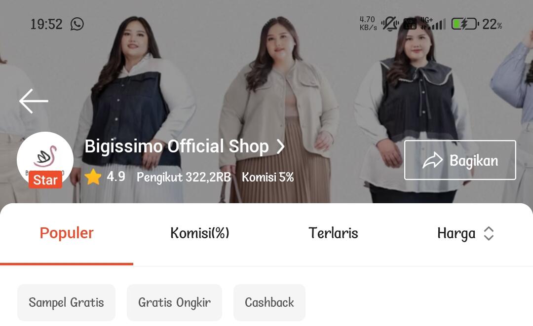 REKOMENDASI BRAND LOKAL UNTUK BADAN BIG SIZE