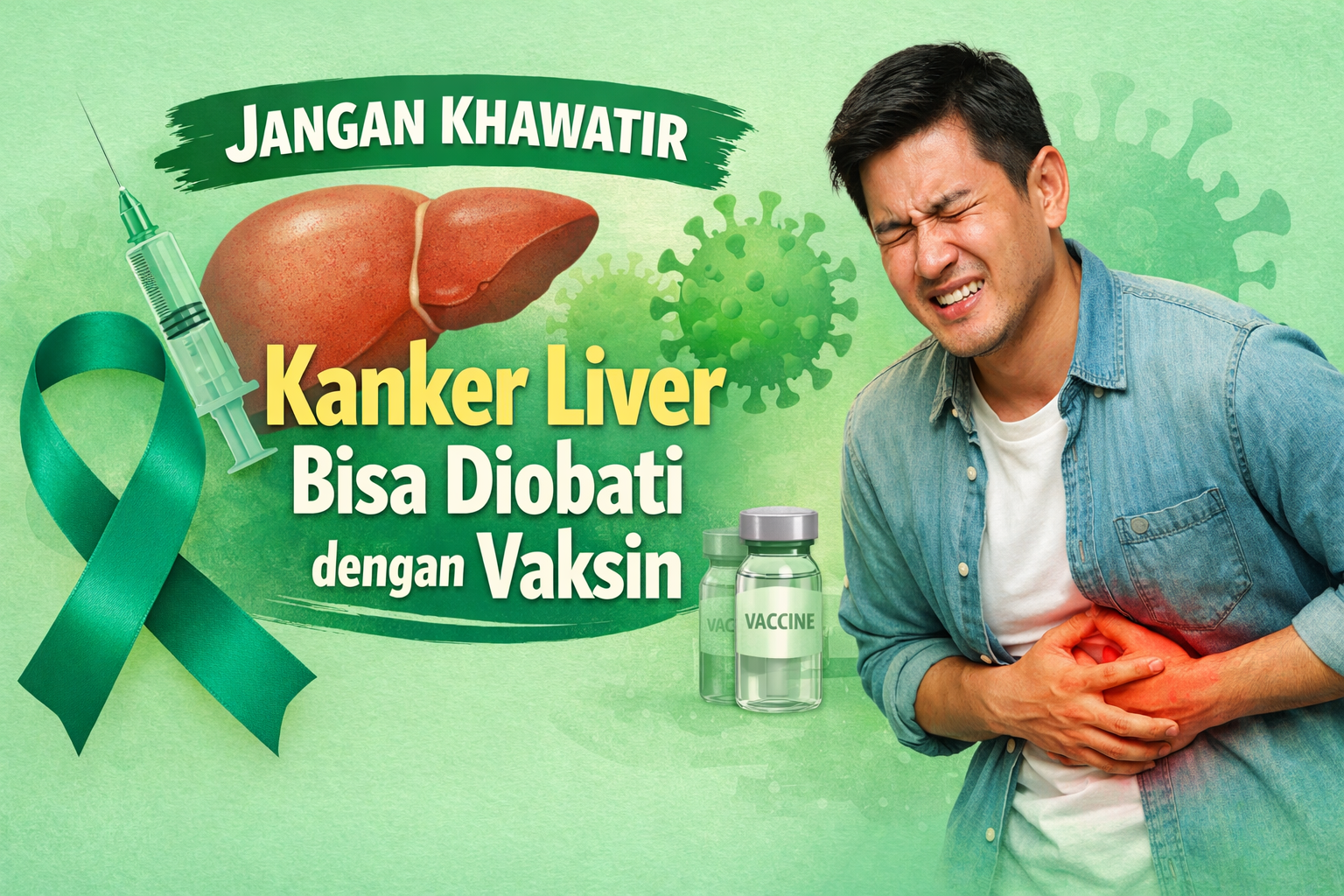 Jangan Khawatir, Kanker Liver Bisa Diobati Dengan Vaksin