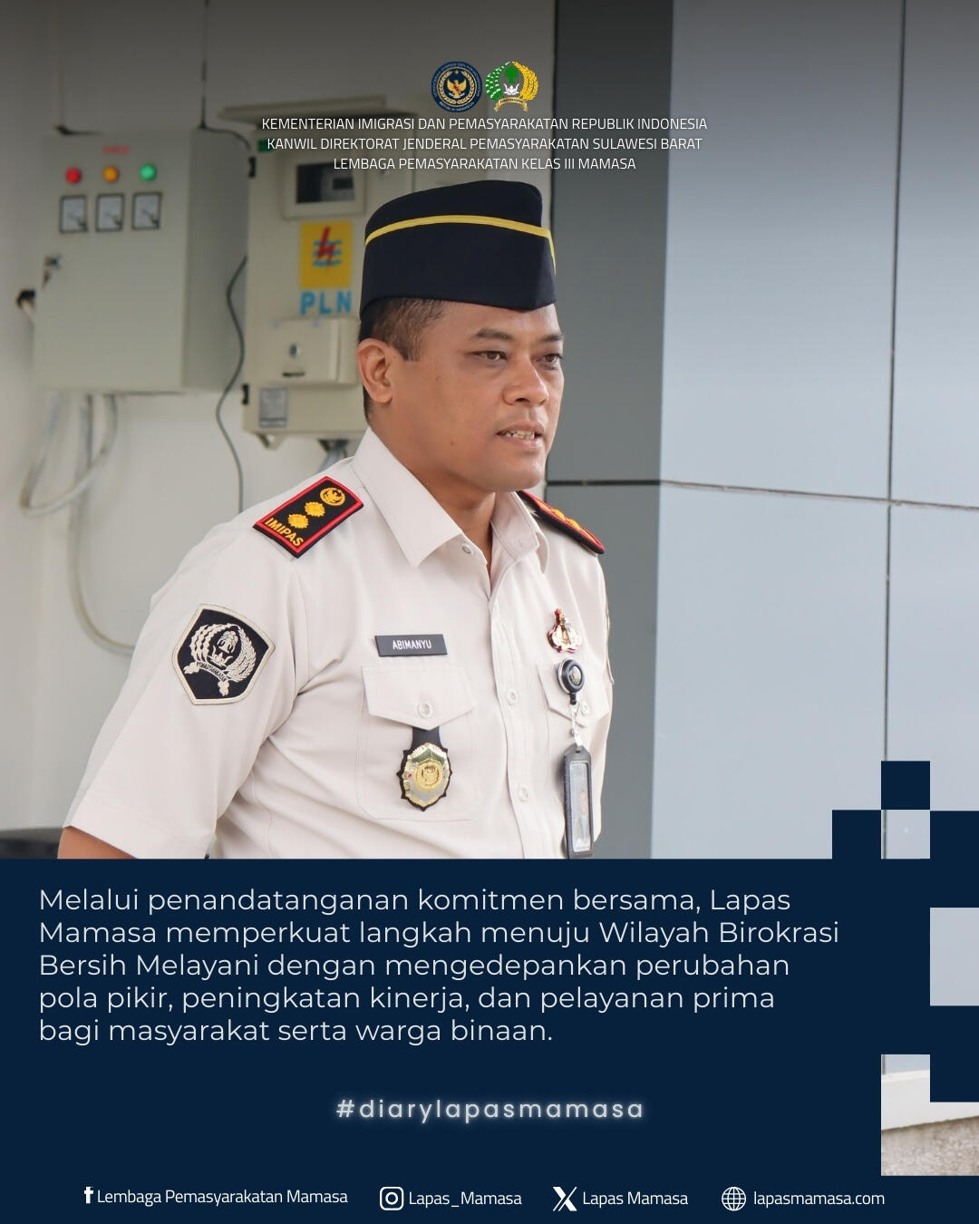 Penandatanganan Komitmen Bersama Pembangunan ZI WBK Menuju WBBM