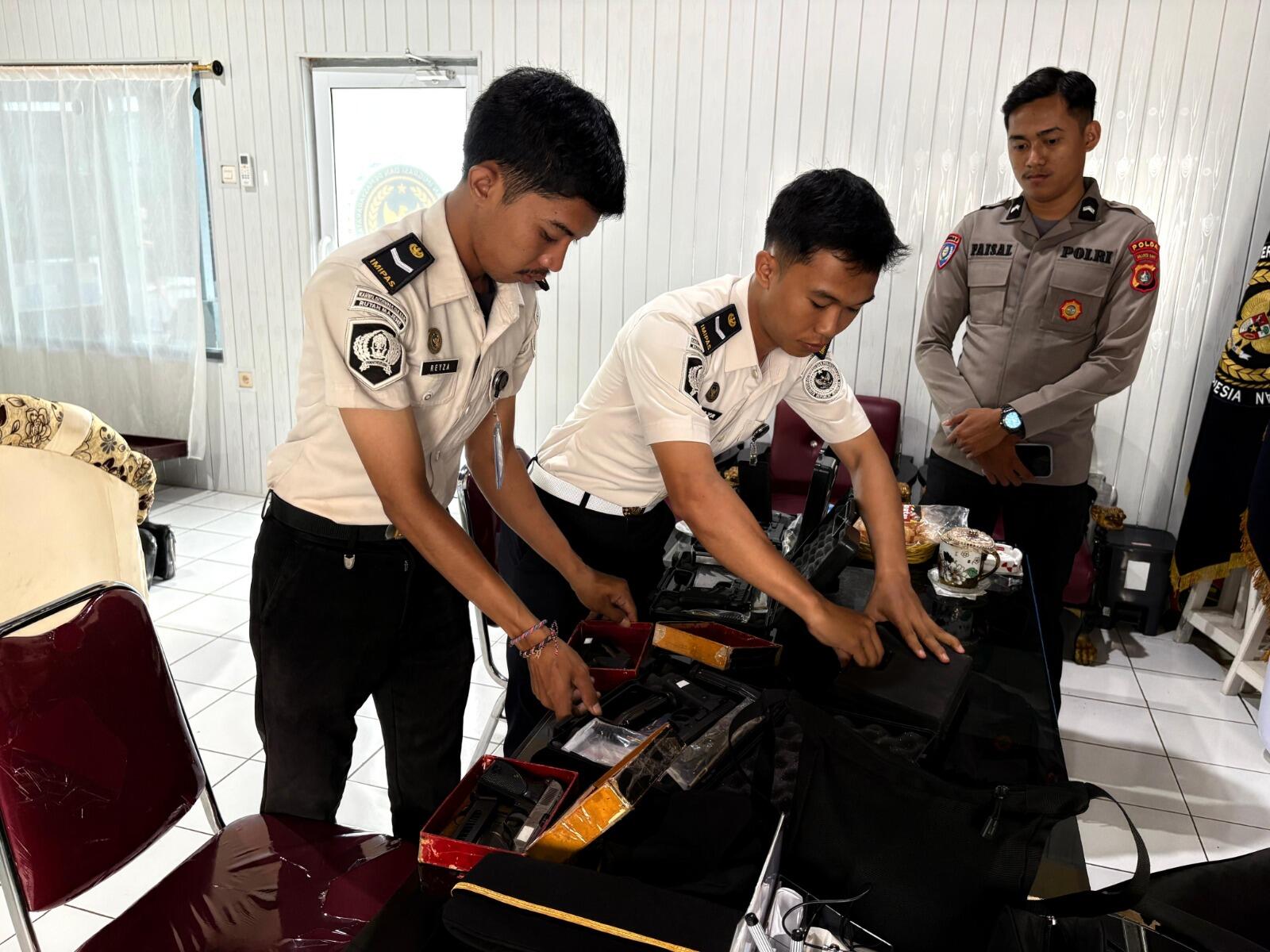 Rutan Majene Ikuti Monitoring dan Evaluasi Polisi Khusus
