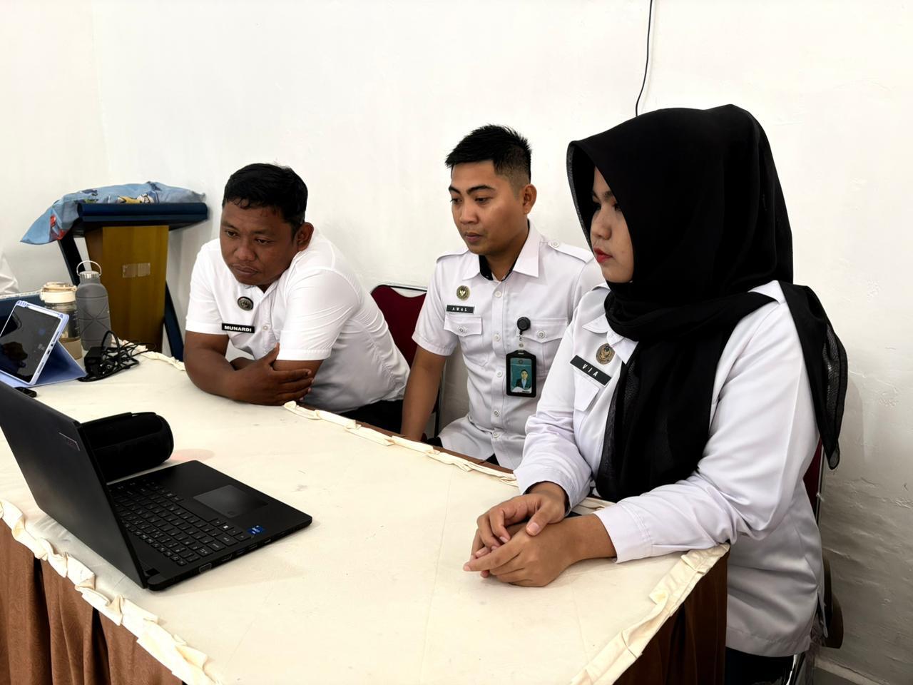Rutan Majene Ikuti RAT INKOPASINDO Secara Virtual