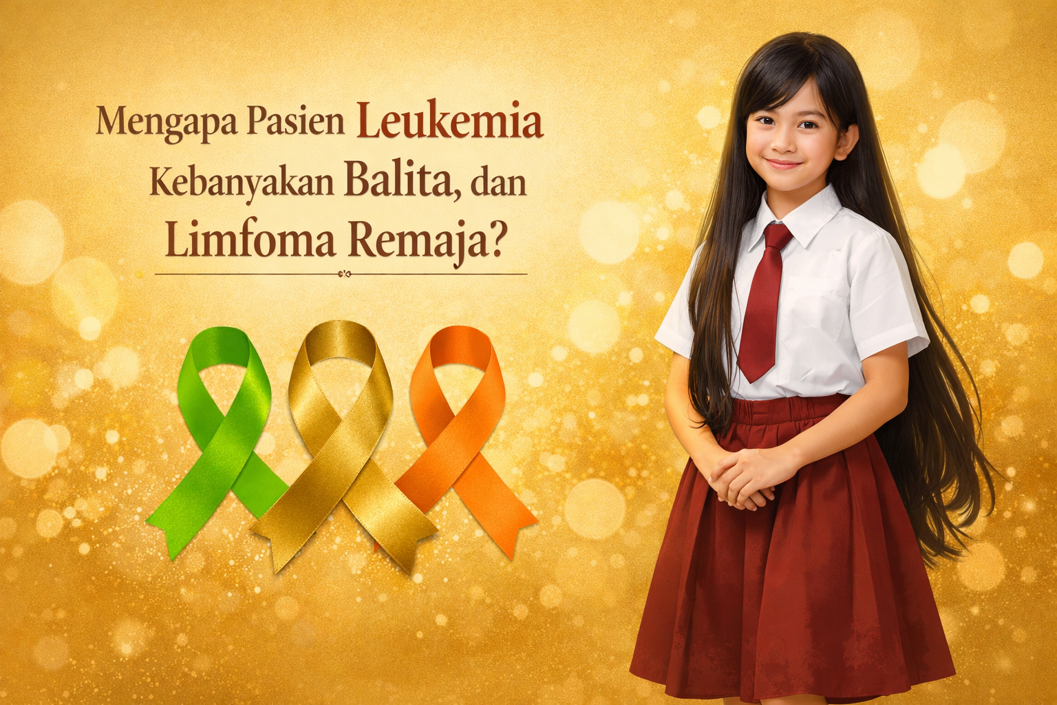 Mengapa Pasien Leukemia Kebanyakan Balita, dan Limfoma Remaja?