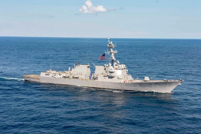 USS Truxtun vs USNS Supply, Dua Kapal US Navy Tabrakan saat Pengisian Bahan Bakar