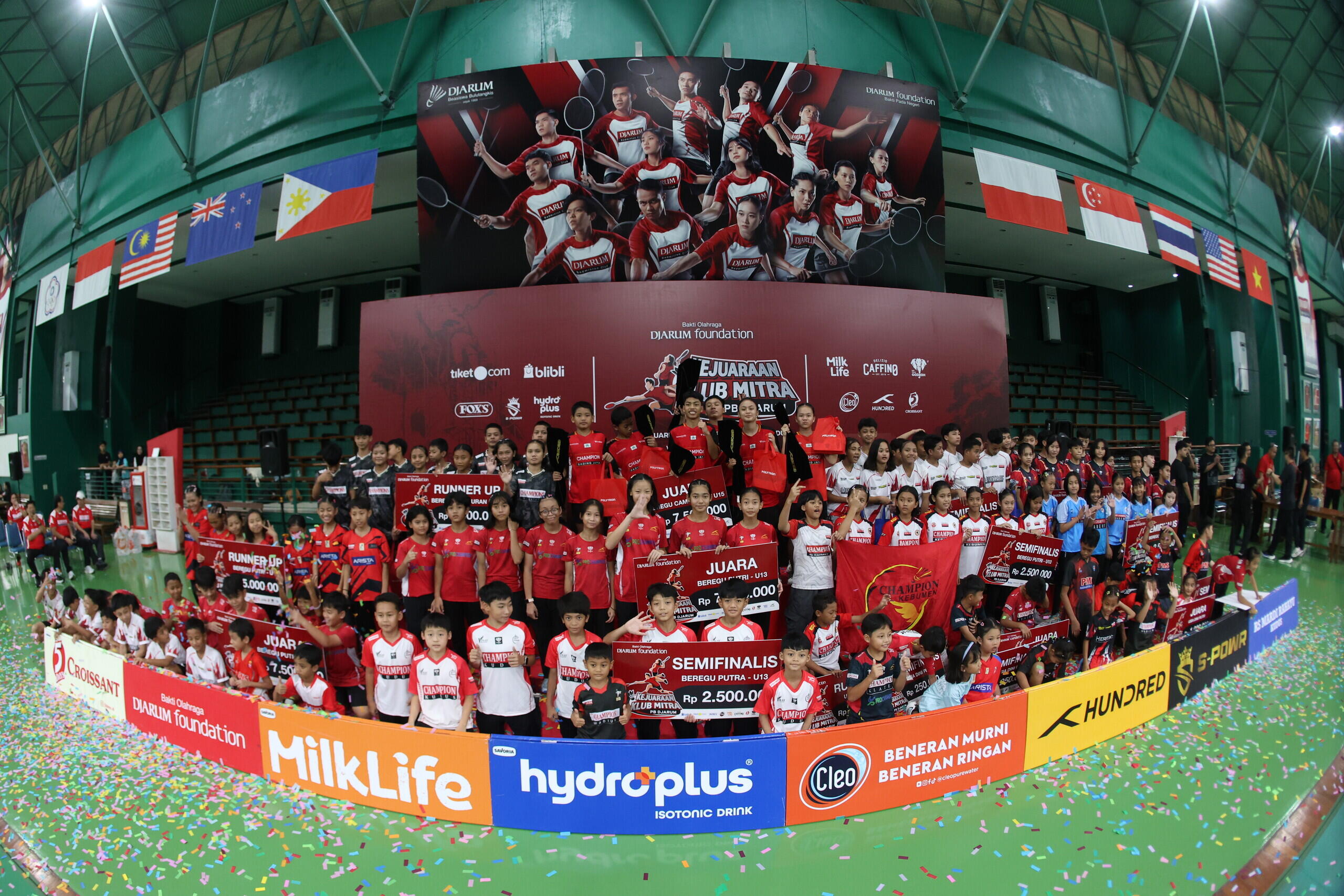 518 Atlet Muda Ditempa di Kejuaraan Klub Mitra PB Djarum 2026