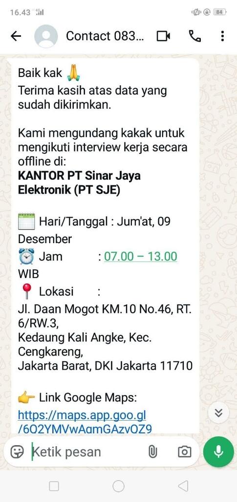 Bahaya Modus Penipuan Dengan Dalih Interview Kerja (Pengalaman Sendiri)