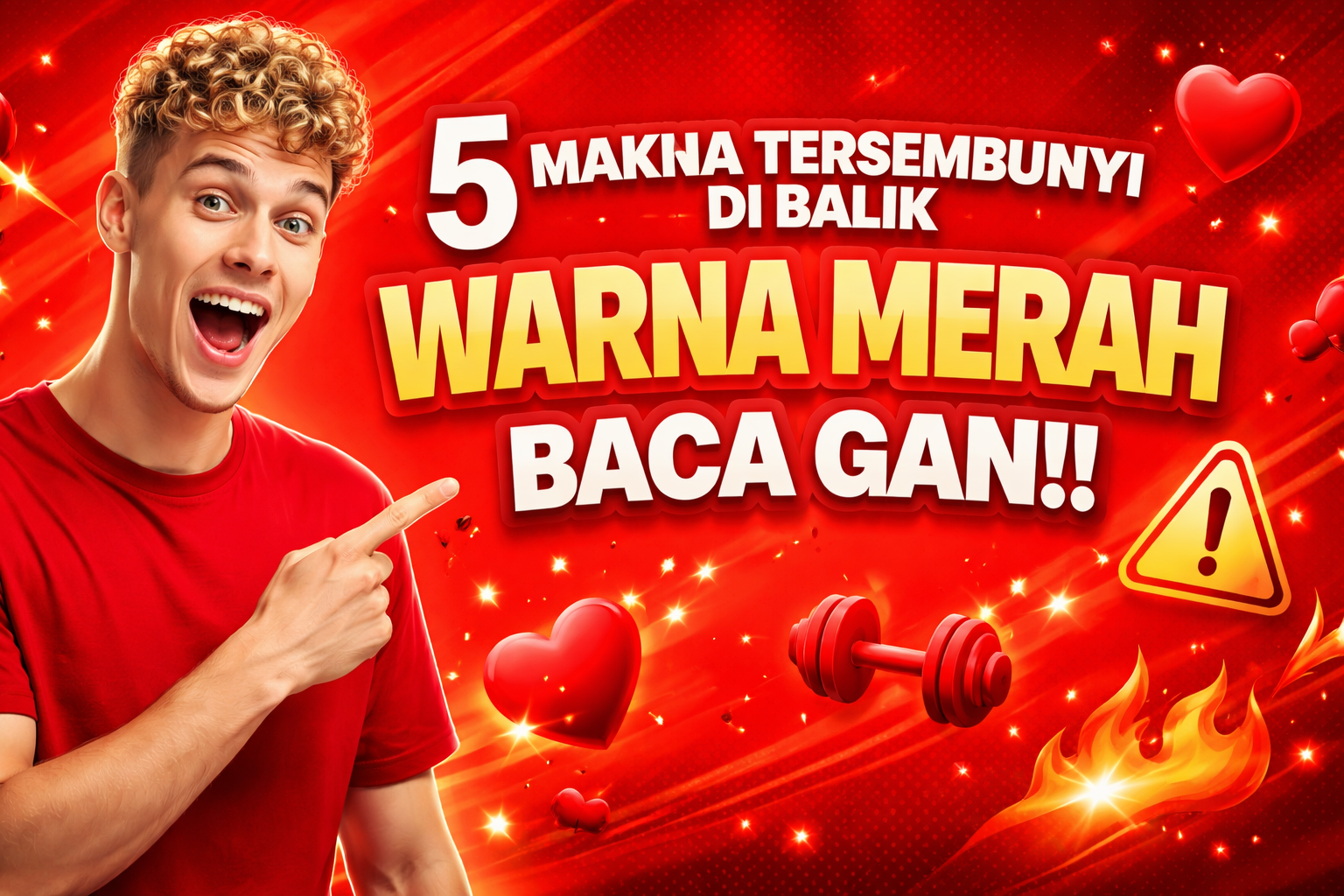 5 Makna Tersembunyi Di Balik Warna Merah, Baca Gan!!
