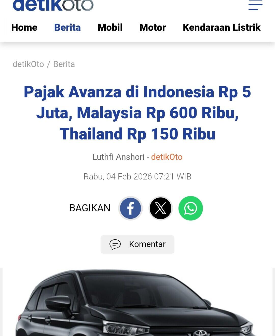 Bos Agrinas Sebut Harga Pikap Impor Lebih Murah 50% dari Buatan Lokal