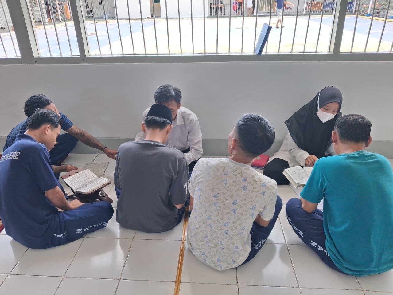 Latih Pelafalan Huruf Hijaiyah, Rutan Majene Intensifkan Kelas Iqra Selama Ramadan