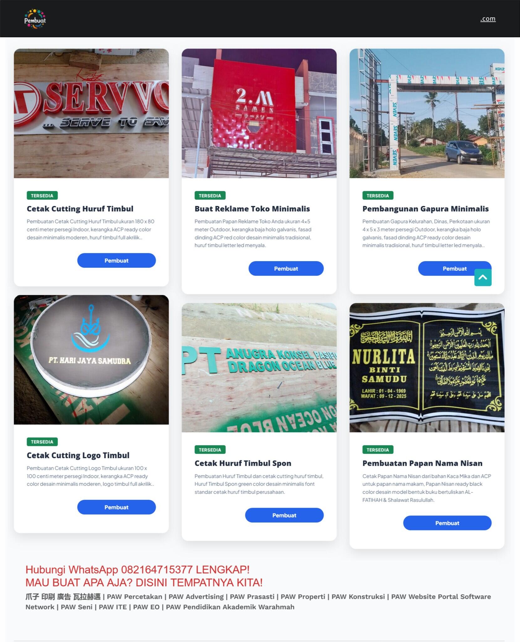 API NEWS KENDARI: Percetakan Kendari Sukses Advertising Kendari Cetak Cuting Kendari