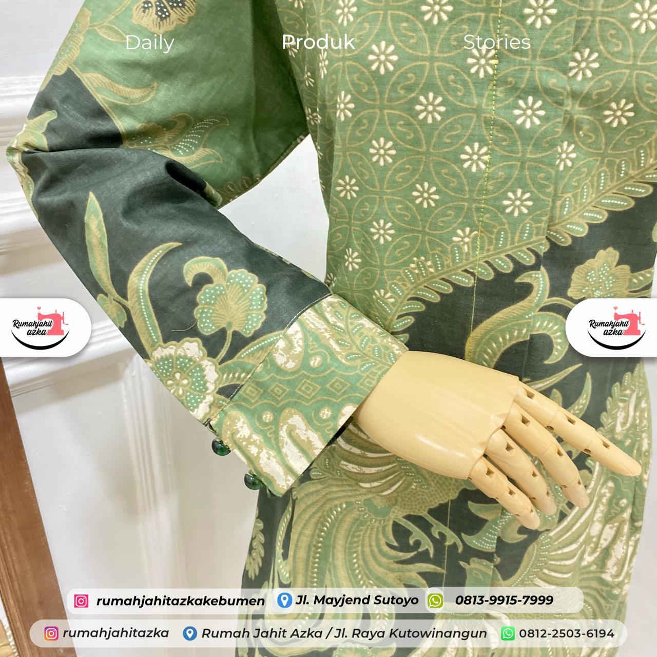 Jahit Seragam Batik Pemdes Rumah Jahit Azka